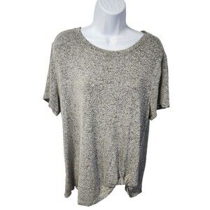 Old Navy Women’s Shirt XL | Black, White, Gray, Casual, Scuff on Collar